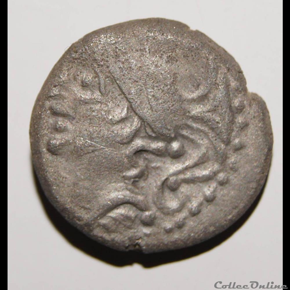monnaie antique gauloise denier a hippocampe dt 3128