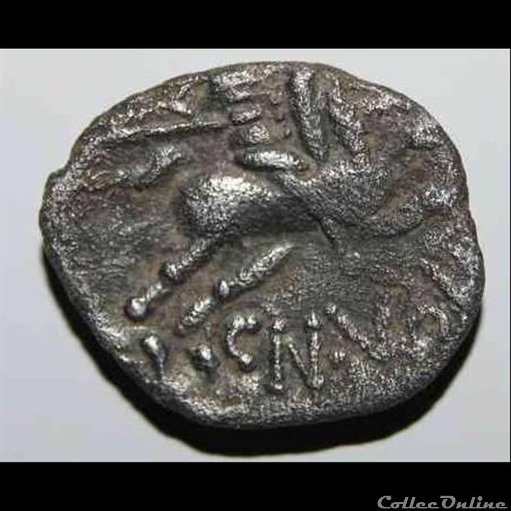 Cavalier du Rhone - DT.3151 monnaie antique gauloise cavalier du rhone dt 3151