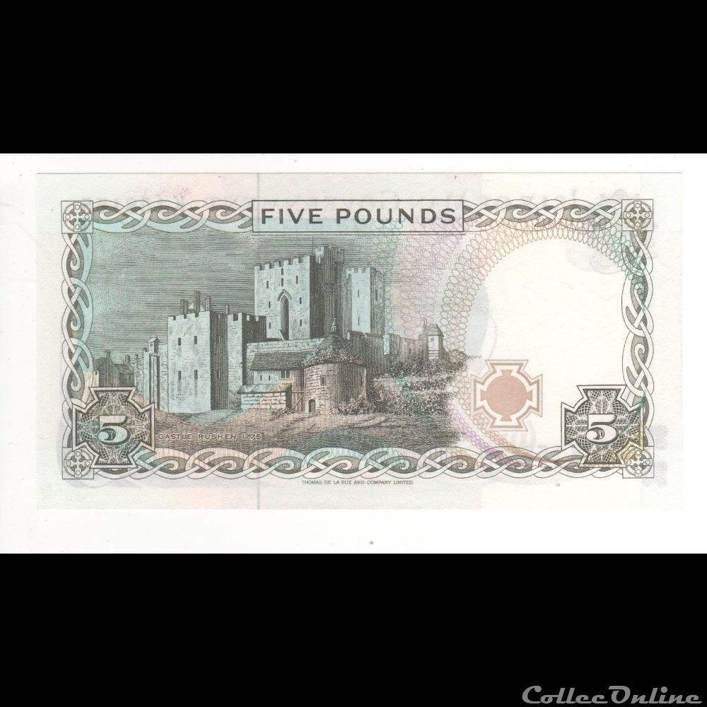 5 POUND #41 ILE DE MAN 1983 billet europe 5 pound 41 ile de man 1983