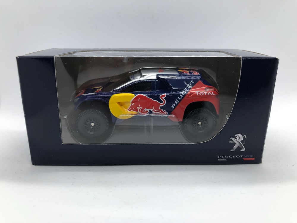 modeles reduits voitures peugeot 2008 dkr red bull