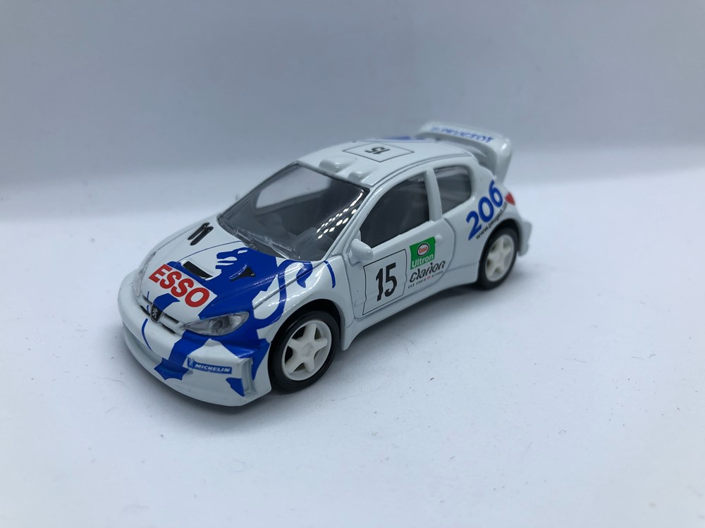 Peugeot 206 WRC Esso #15 modeles reduits voitures peugeot 206 wrc esso 15