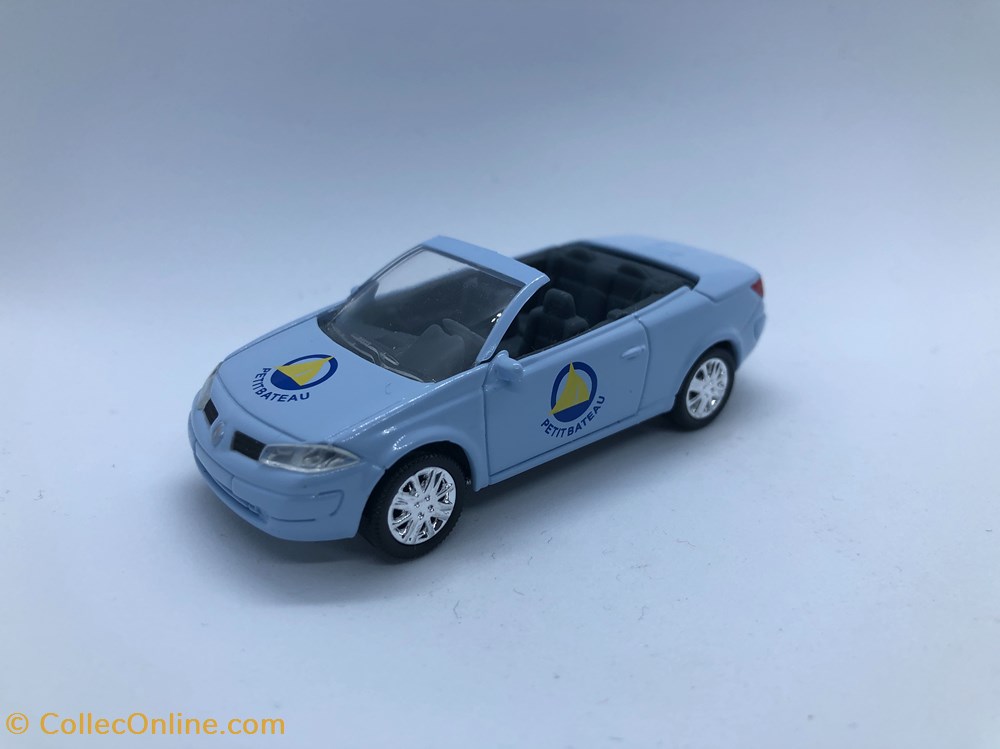 Renault Megane II CC Petit Bateau 3 modeles reduits voitures renault megane ii cc petit bateau