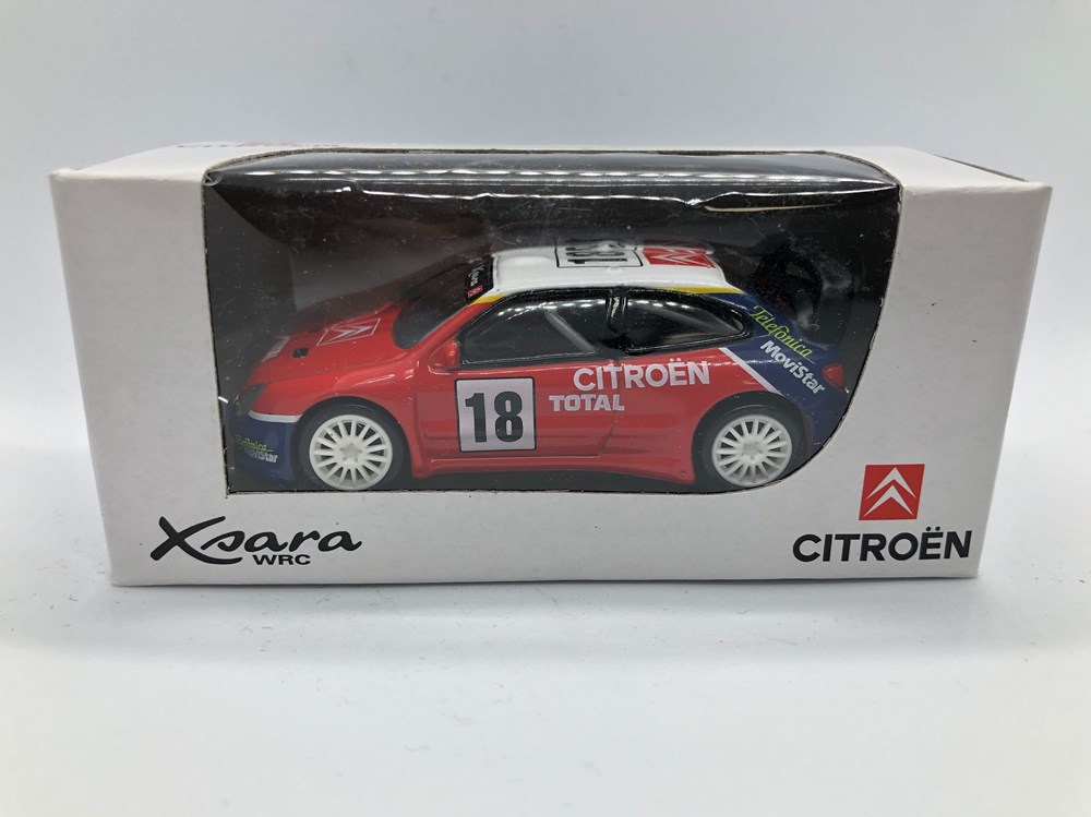 modeles reduits voitures citroen xsara wrc total 18