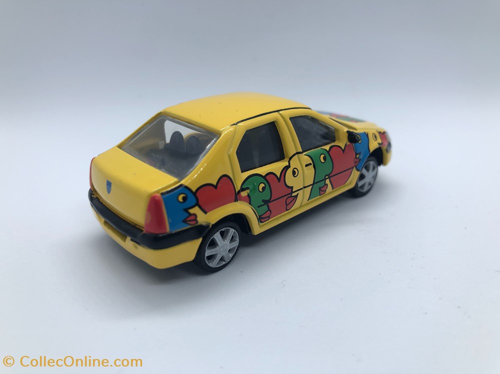 Dacia Logan Art Car modeles reduits voitures dacia logan art car