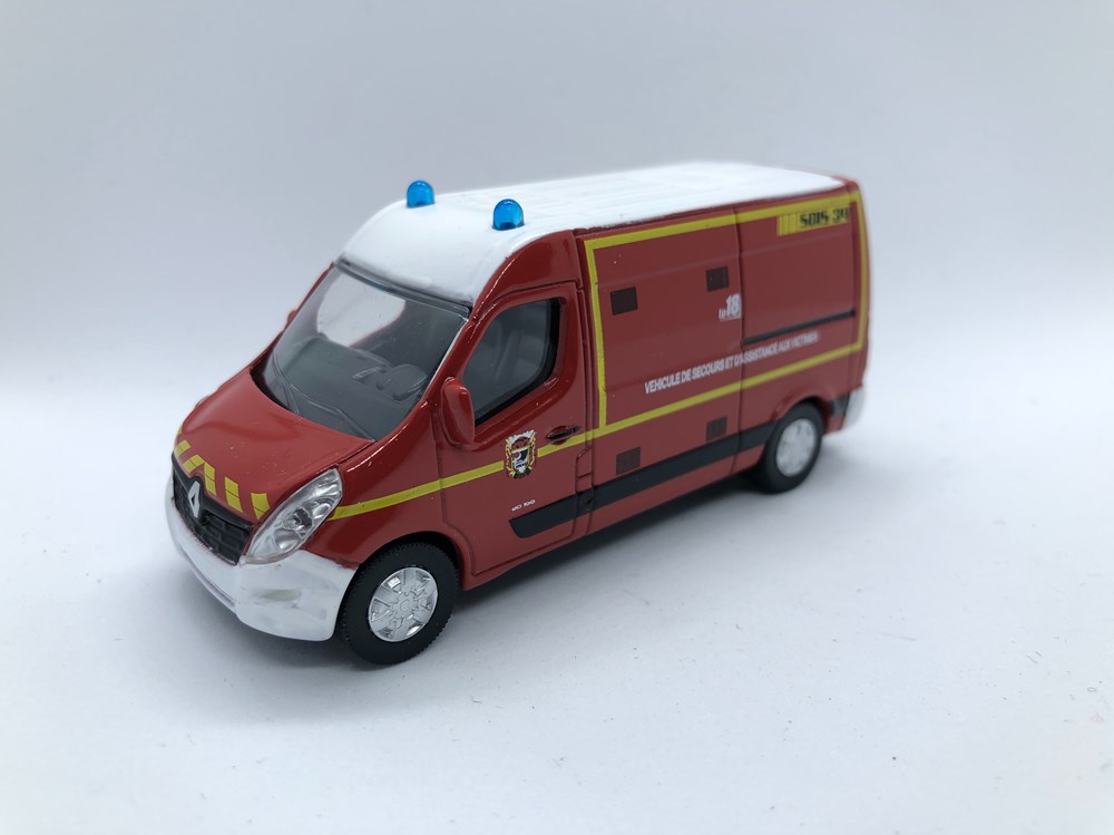Renault Master III Pompiers modeles reduits voitures renault master iii pompiers