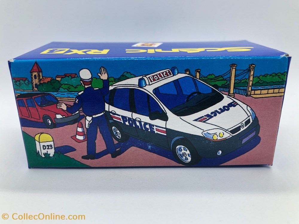 Renault Scenic RX4 Police 3 modeles reduits voitures renault scenic rx4 police