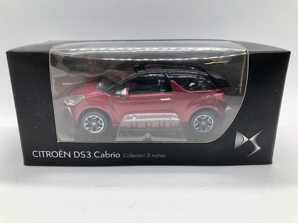 Citroën DS3 Cabrio modeles reduits voitures citroen ds3 cabrio