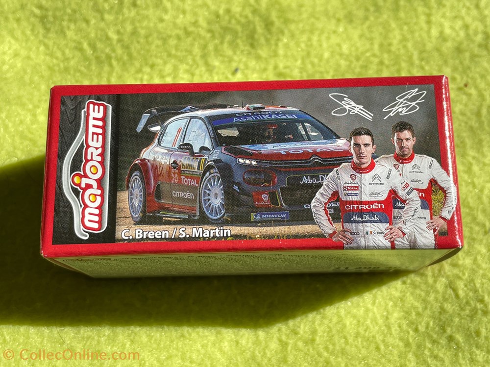 modeles reduits voitures 11 citroen c3 wrc 2018 craig breen scott martin