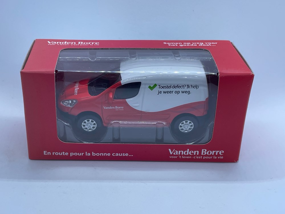 Peugeot Partner Vanden Borre exclusivité Belgique modeles reduits voitures peugeot partner vanden borre exclusivite belgique