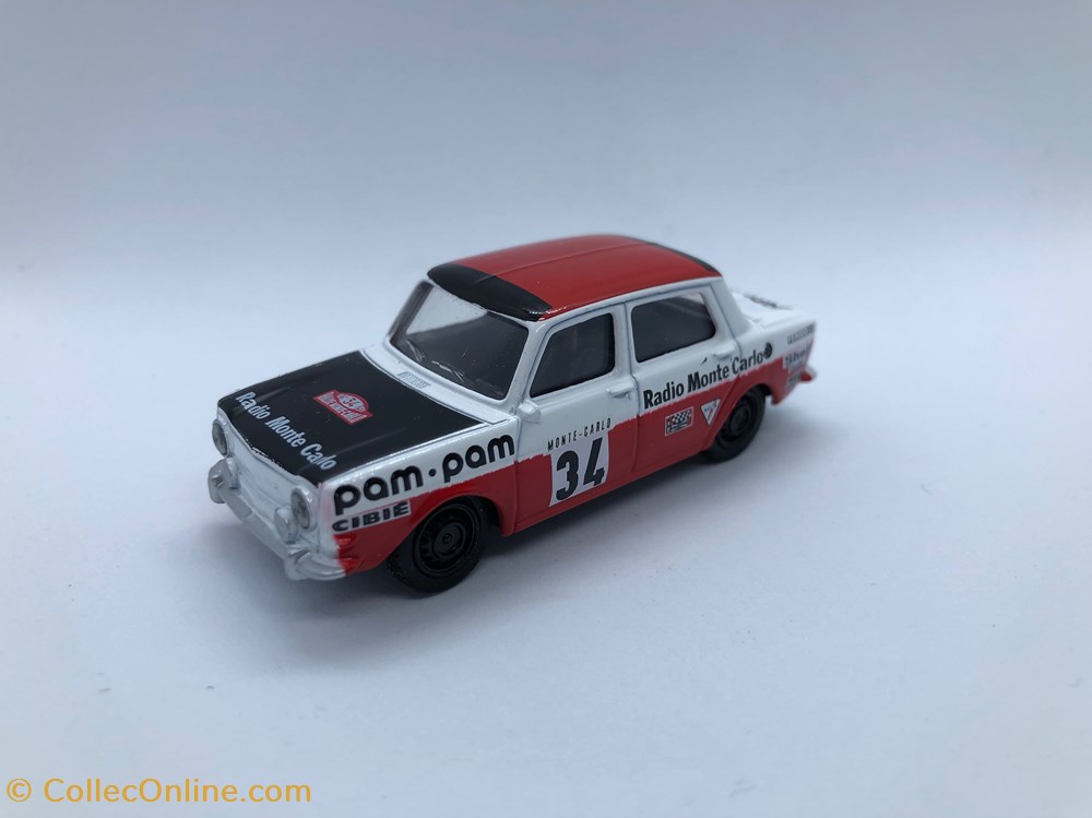 Simca 1000 Rallye 2 #34 modeles reduits voitures simca 1000 rallye 2 34