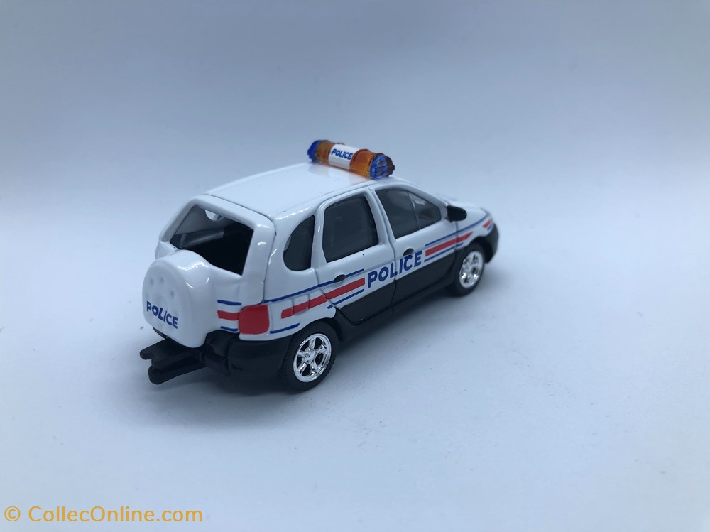 Renault Scenic RX4 Police 2 modeles reduits voitures renault scenic rx4 police