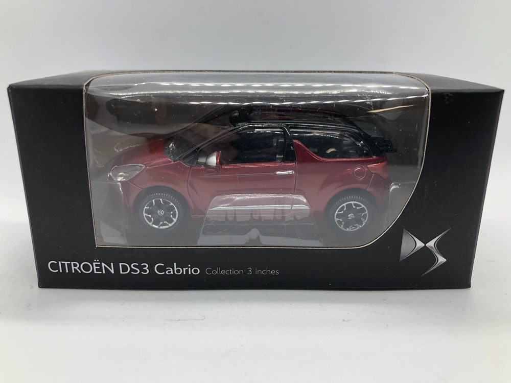 Citroën DS3 Cabrio modeles reduits voitures citroen ds3 cabrio