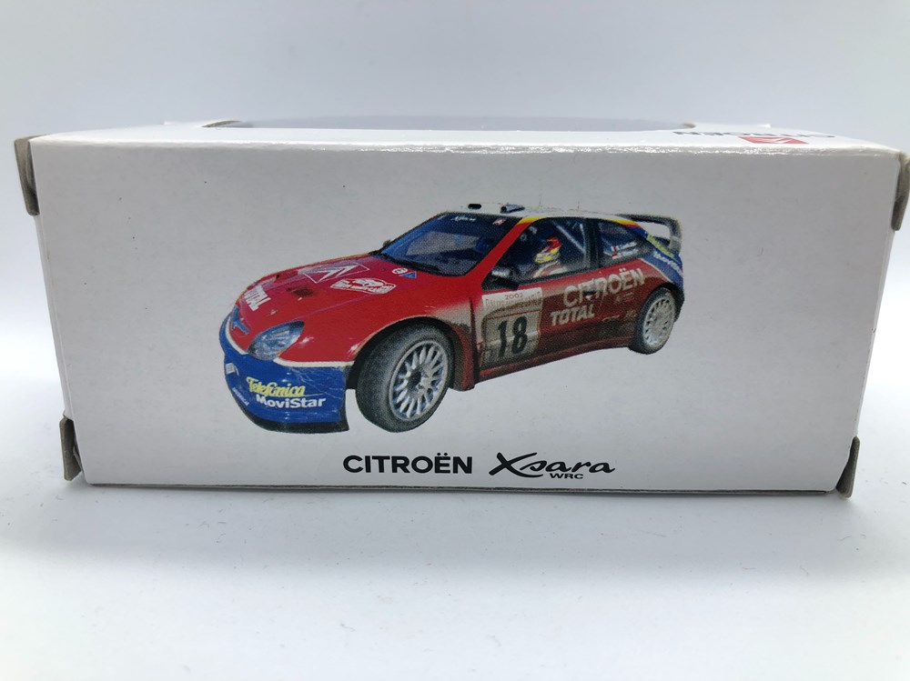 modeles reduits voitures citroen xsara wrc total 18