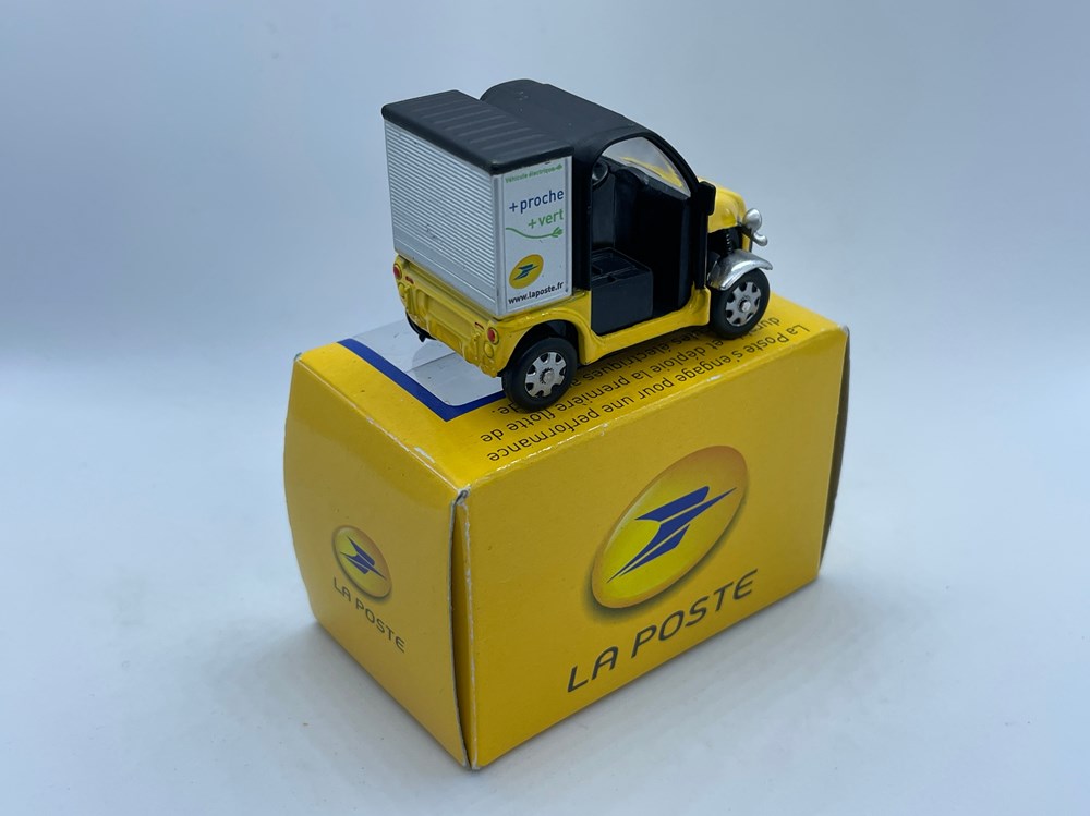 Ligier Quadeo La Poste modeles reduits voitures ligier quadeo la poste