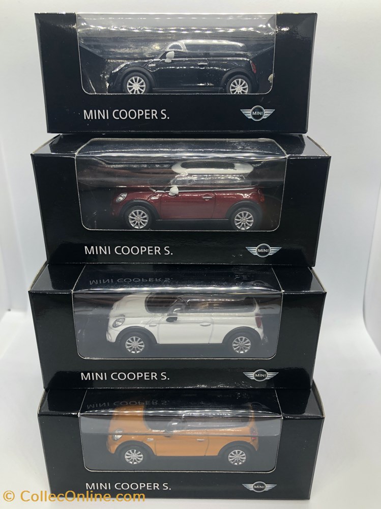 MINI Cooper S 3 modeles reduits voitures mini cooper s