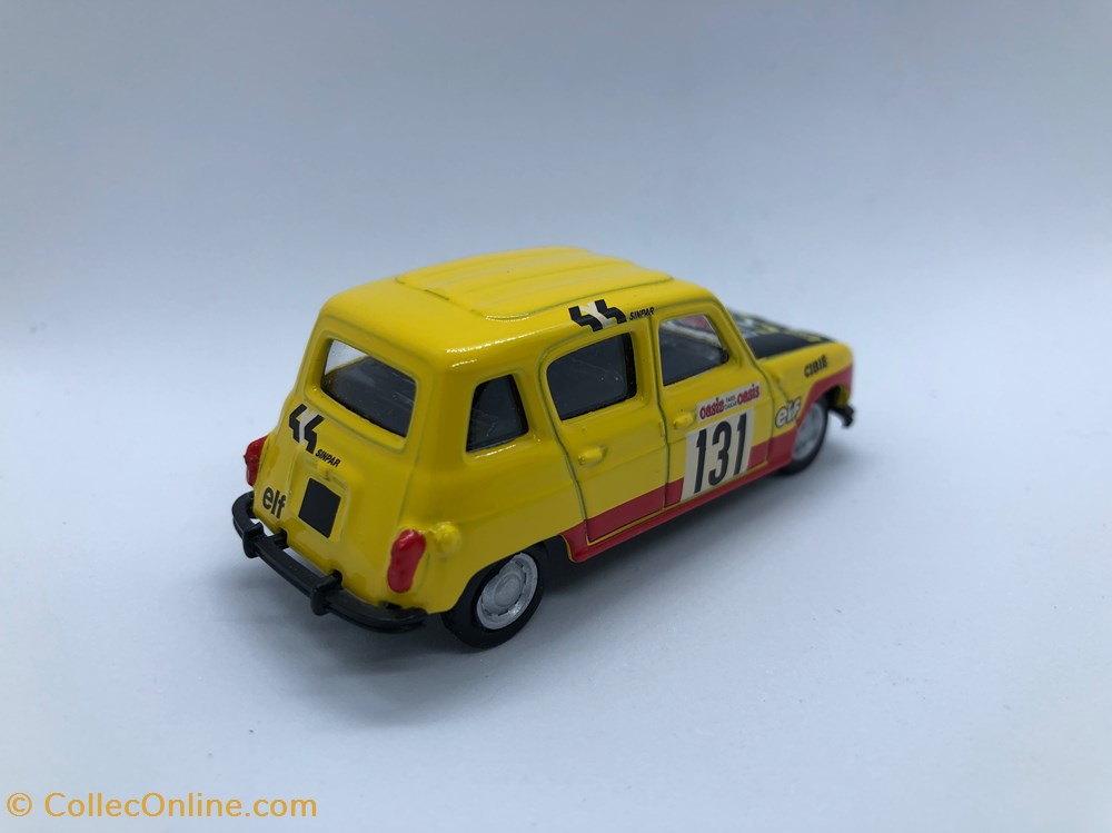 Renault 4L Paris-Dakar modeles reduits voitures renault 4l paris dakar