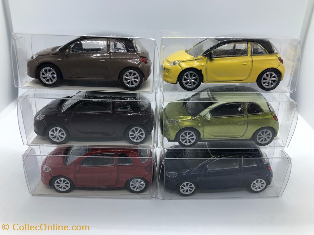 Opel Adam 3 modeles reduits voitures opel adam