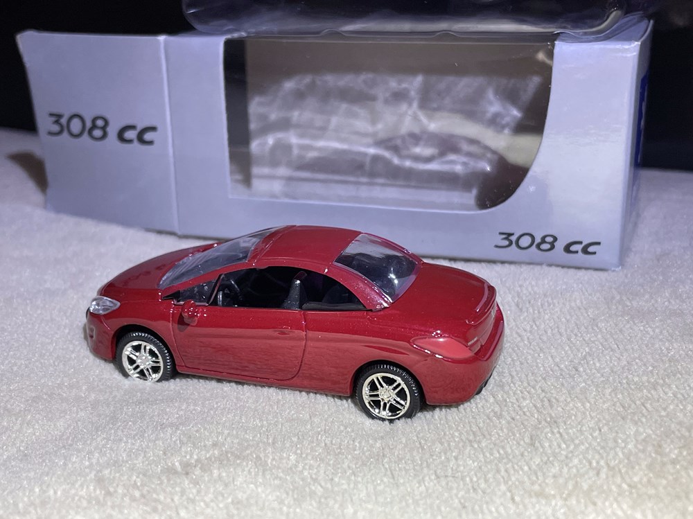 modeles reduits voitures peugeot 308 cc i