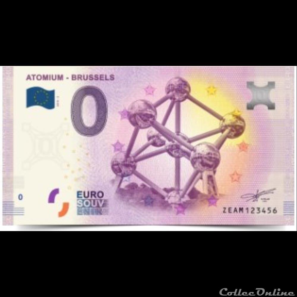 billet euro atonium 2018