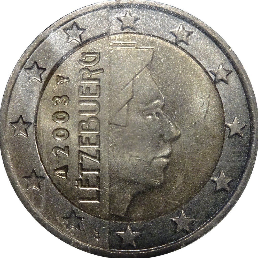 Henri 1re carte monnaies euros luxembourg henri 1re carte