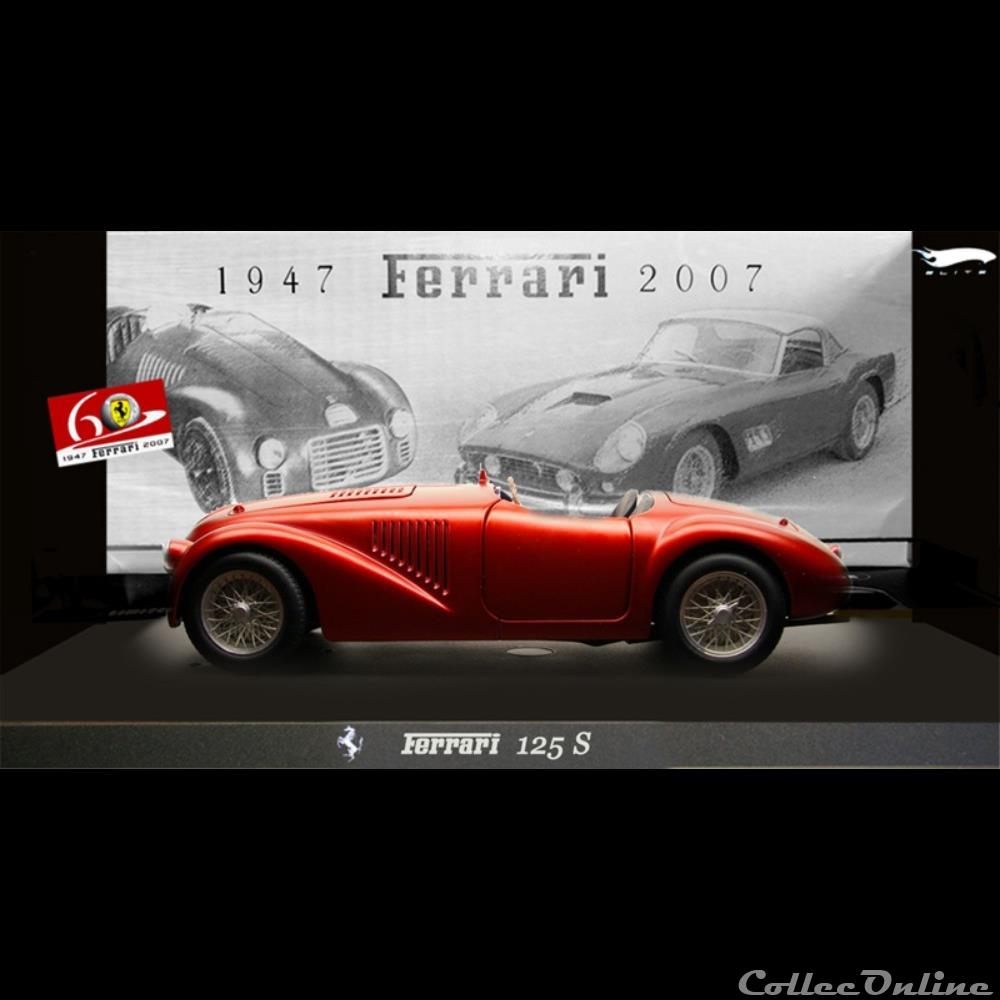125S modeles reduits voitures ferrari 125s