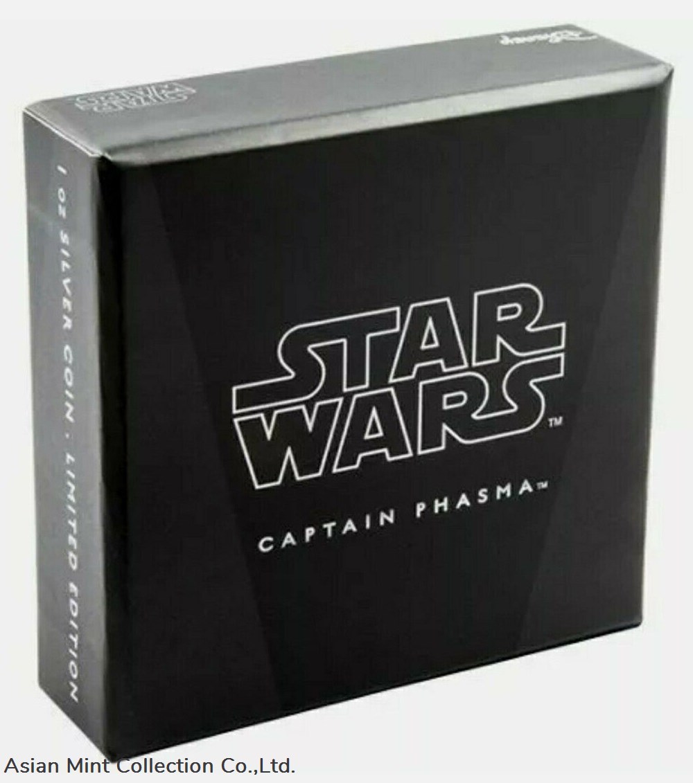 coins ingots bullion 2016 1 oz proof silver 2 niue star wars captain phasma coin