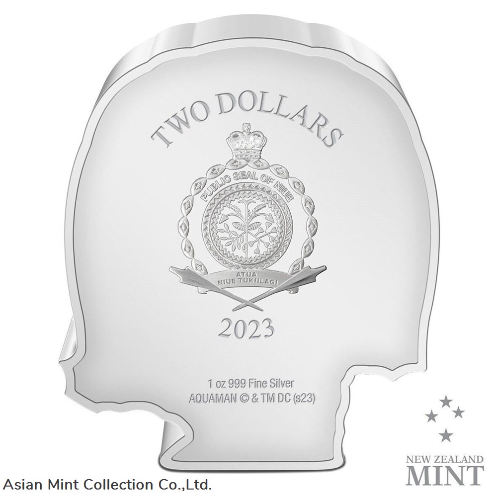 2023 Niue DC Comics Aquaman 1oz Silver Chibi Proof Coin 3 coins ingots bullion ingot 2023 niue dc comics aquaman 1oz silver chibi proof coin
