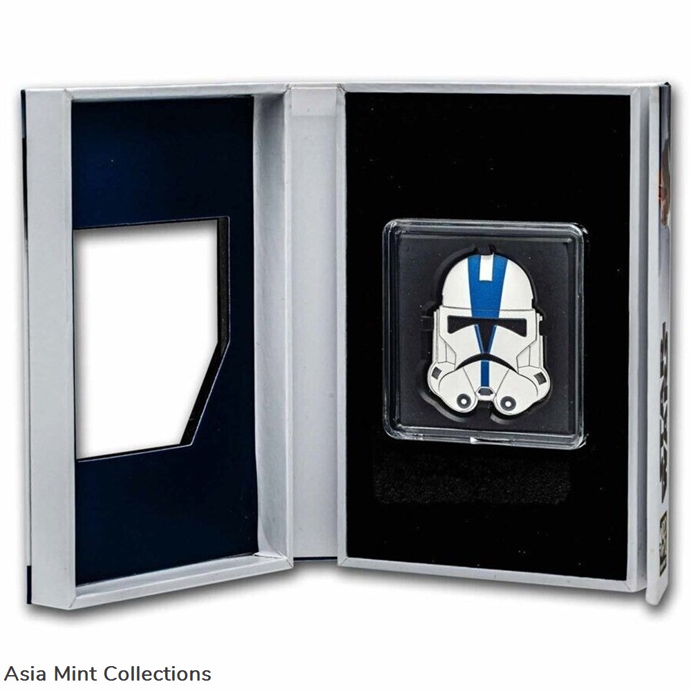 2023 Star Wars™ Clone Wars 20th Anniversary – 50 1st Legion 1oz Silver Coin 3 coins ingots bullion 2023 star wars clone wars 20th anniversary 50 1st legion 1oz silver coin
