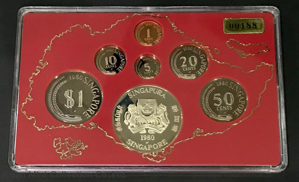 1980 Proof Set, without wood box and COA coins ingots bullion copper coin 1980 proof set without wood box and coa