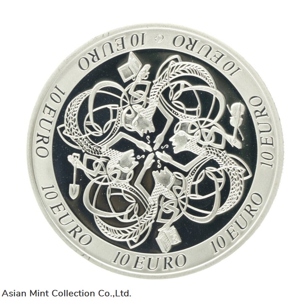 coins 2007 ireland silver 10 euro coin celtic culture