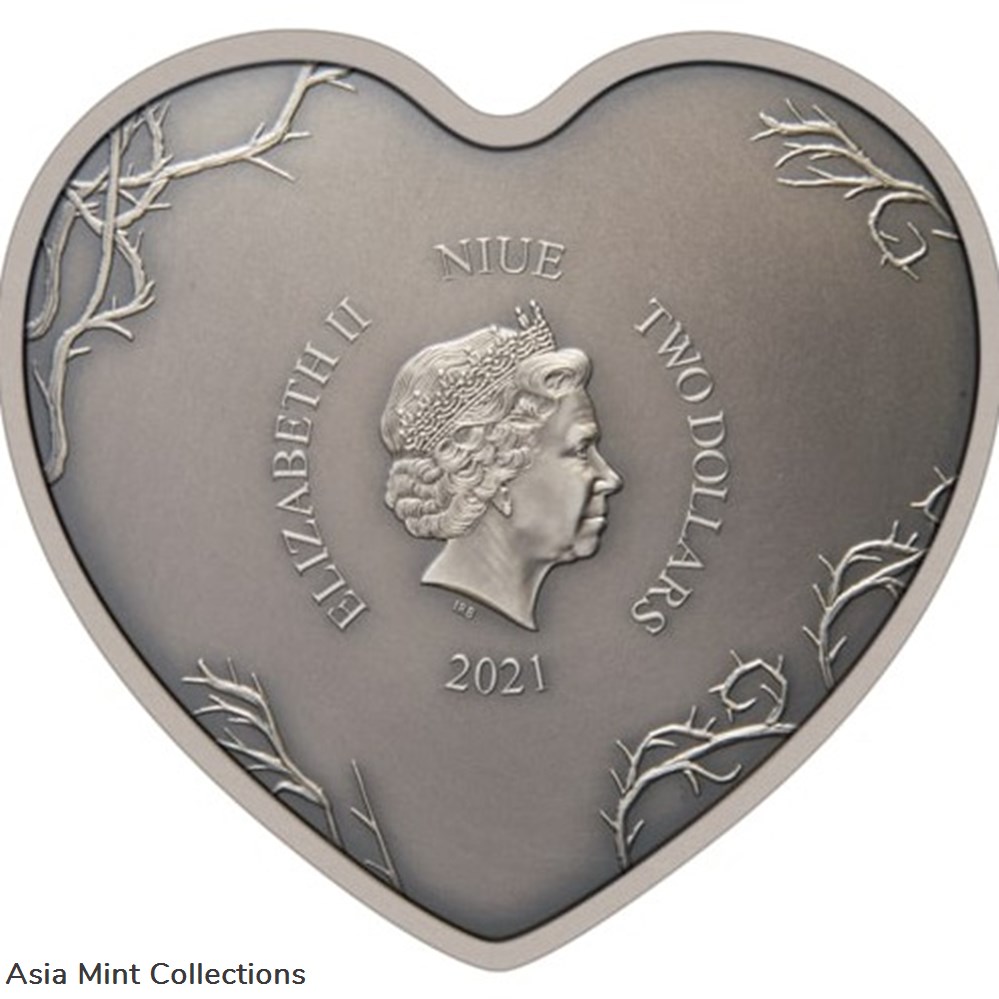 coins ingots bullion 2021 disney the nightmare before christmas love is eternal 1oz silver coin
