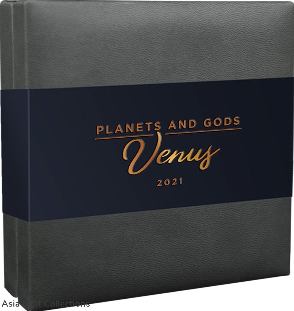 2021 - Venus Planets and Gods 3 oz Antique finish Silver Coin CFA Cameroon 3 coins ingots bullion 2021 venus planets and gods 3 oz antique finish silver coin cfa cameroon