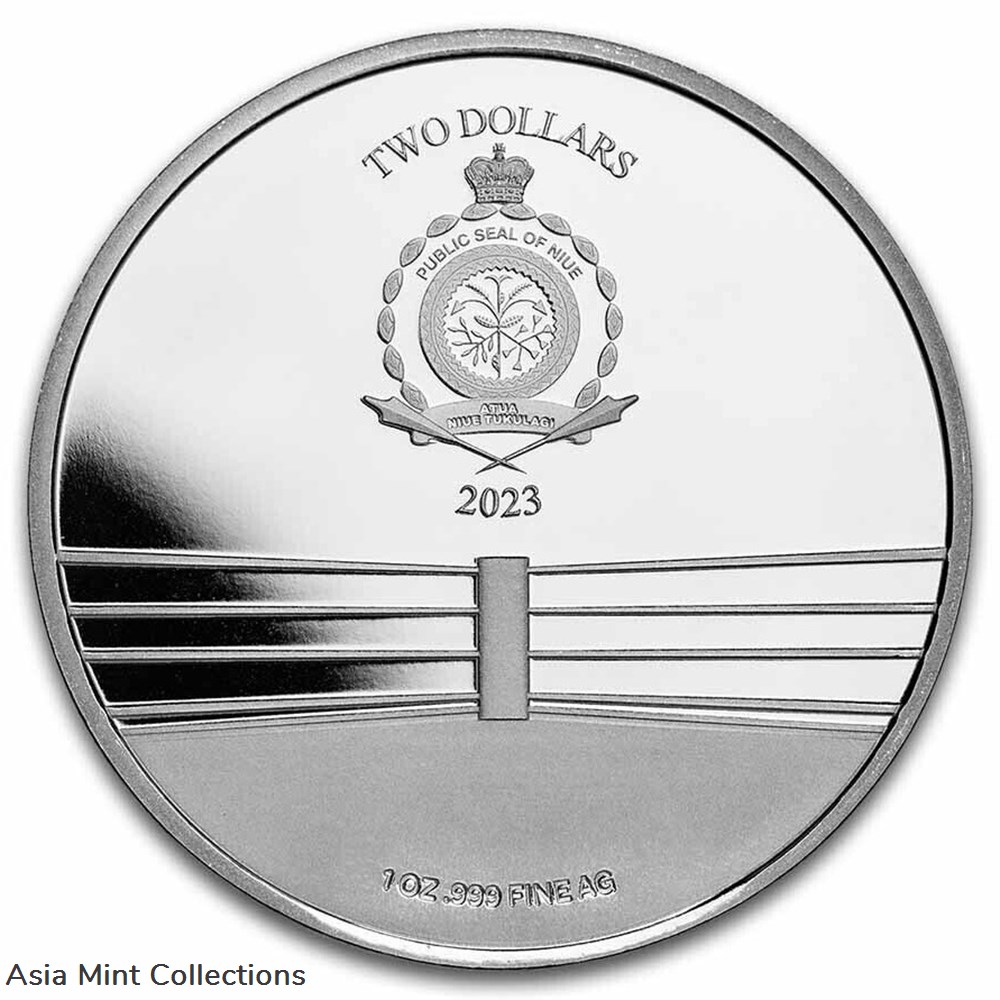 2023 - Muhammad Ali Rumble in the Jungle 1oz 999 Silver Niue Blister- 4 coins ingots bullion 2023 muhammad ali rumble in the jungle 1oz 999 silver niue blister