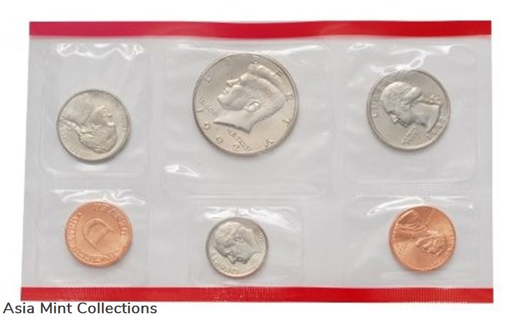coins world united states 1992 u s mint uncirculated coin set with d and p mint marks