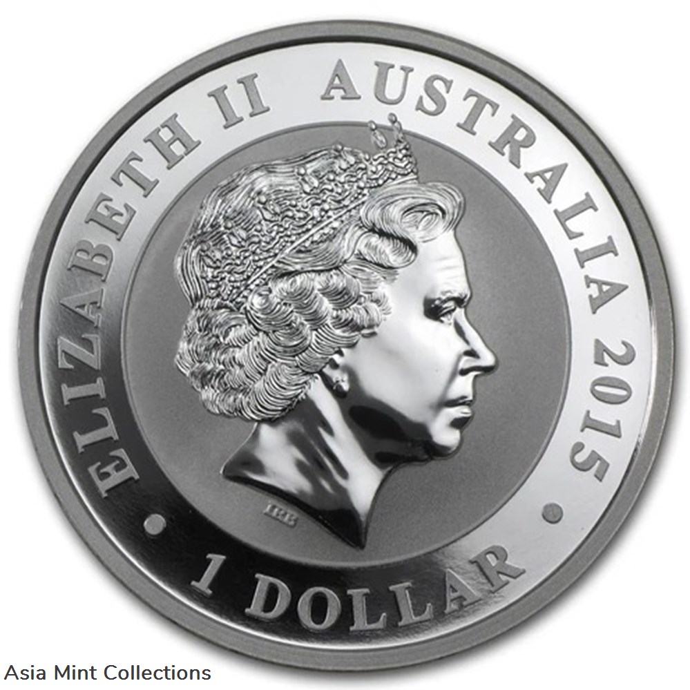 2015 Australian Kookaburra $1 Dollar 1 Ounce .999 Silver Coin coins ingots bullion 2015 australian kookaburra 1 dollar 1 ounce 999 silver coin