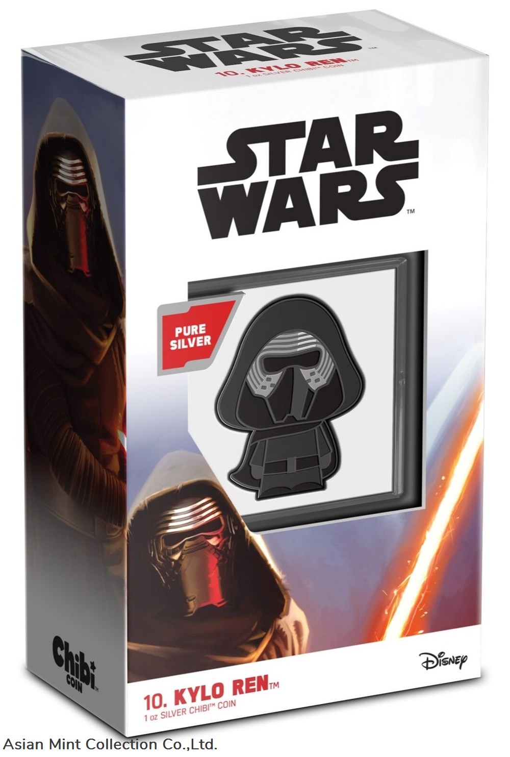 2021 Niue Star Wars Series Kylo Ren 1oz Silver Chibi Coin 3 coins ingots bullion ingot 2021 niue star wars series kylo ren 1oz silver chibi coin