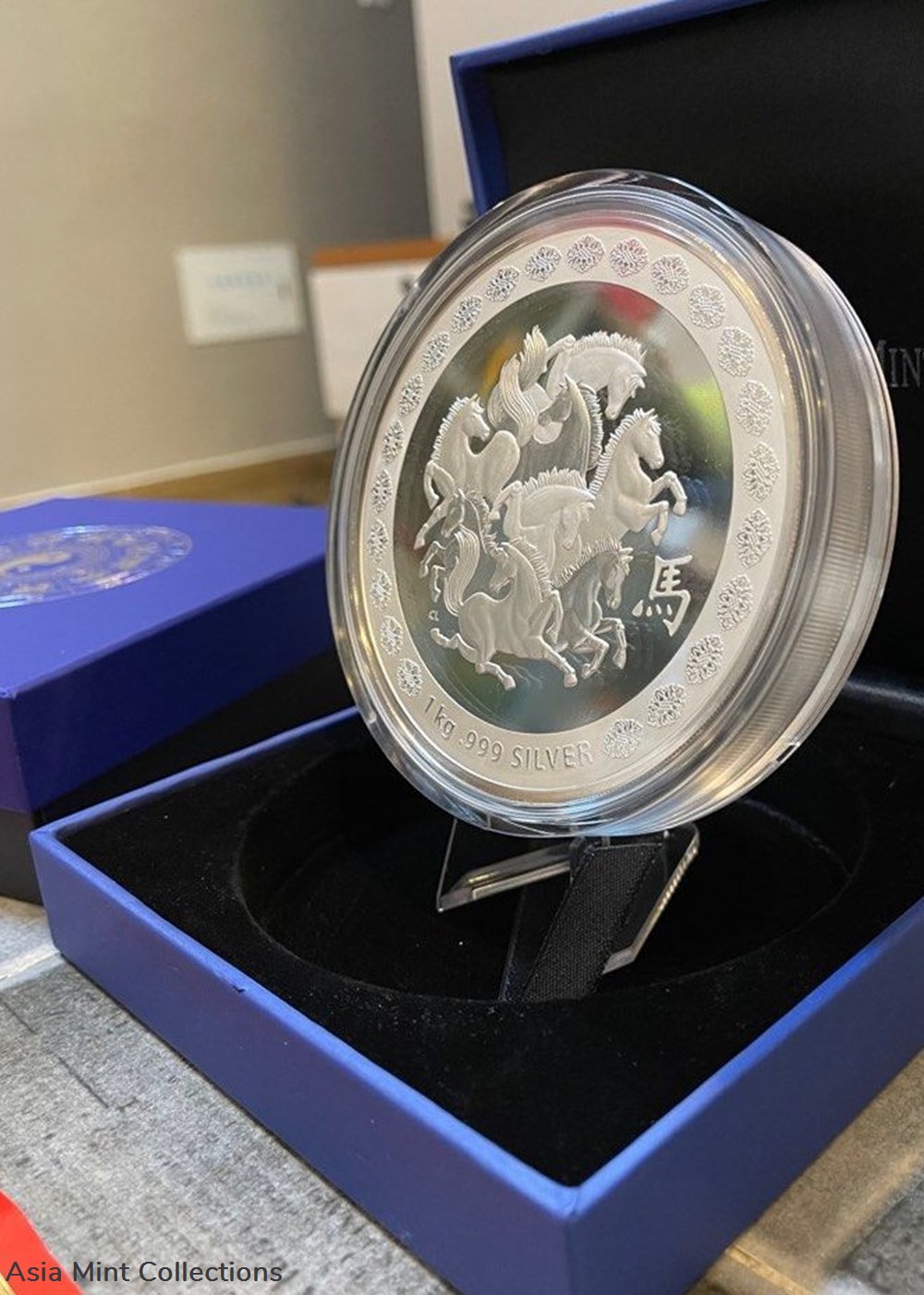 2002 Australia $30 By Royal Australia Mint-RAM Year of the Horse Coin 1-Kilo Silver Proof Coin 3 coins ingots bullion 2002 australia 30 by royal australia mint ram year of the horse coin 1 kilo silver proof coin