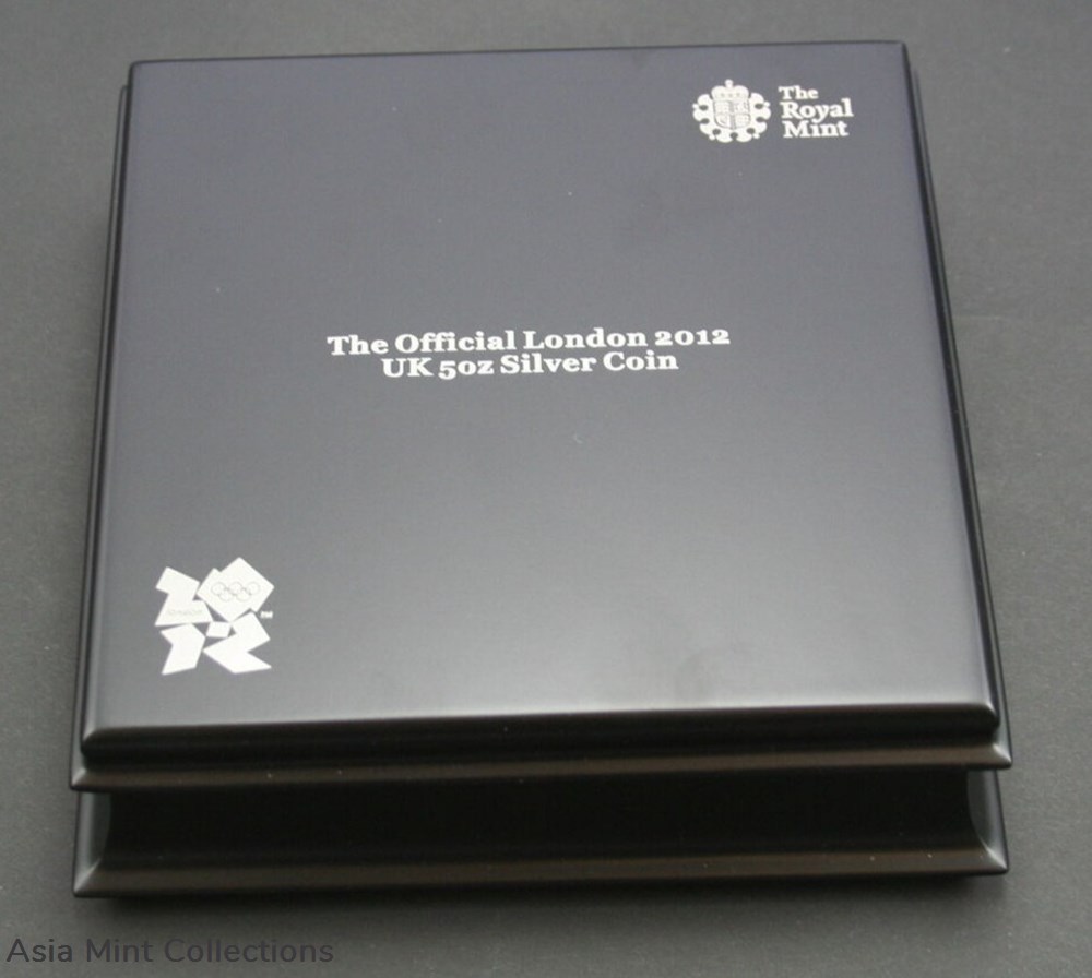 2012 Official London UK Pegasus 5oz Silver 5 coins ingots bullion coin 2012 official london uk pegasus 5oz silver