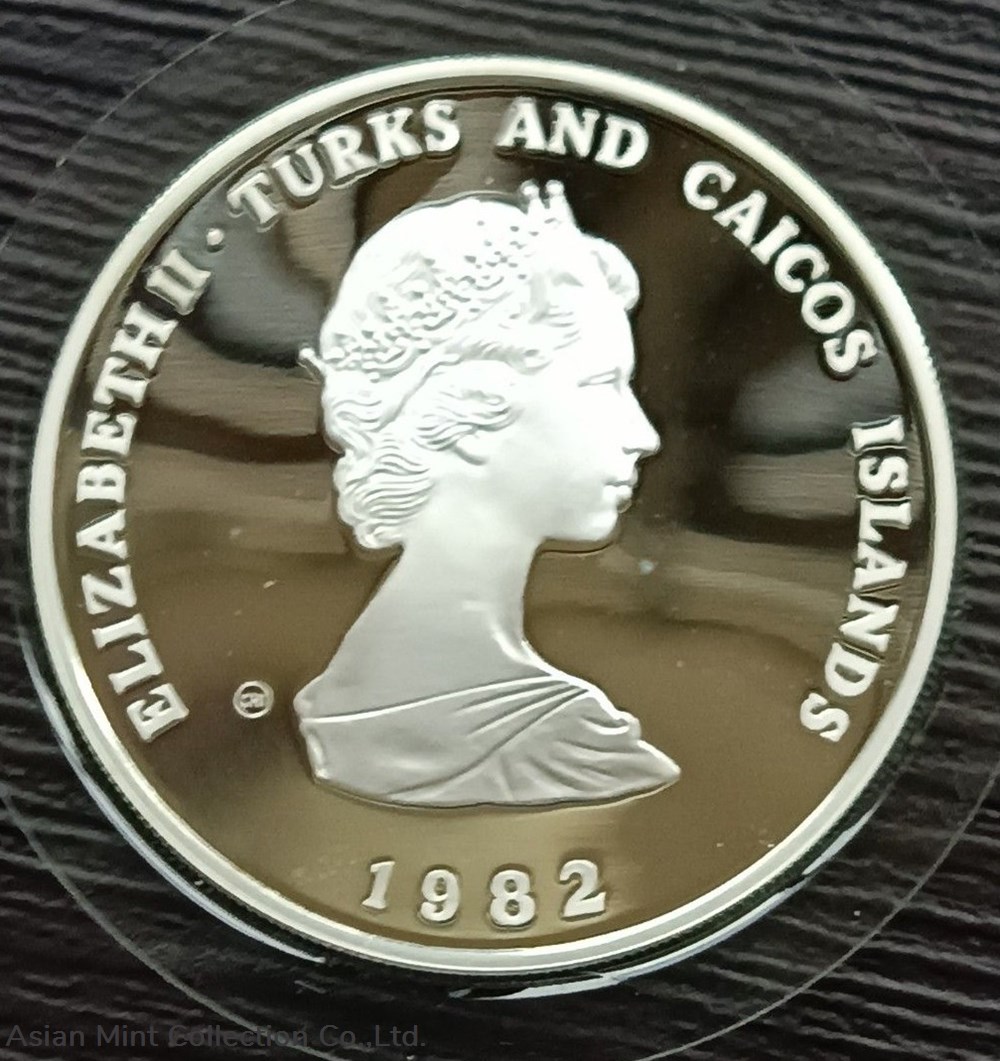 1982 Turks and Caicos Island 10 Crowns - International Year of Child ( Ag.925) 2 coins ingots bullion silver coin 1982 turks and caicos island 10 crowns international year of child ag 925