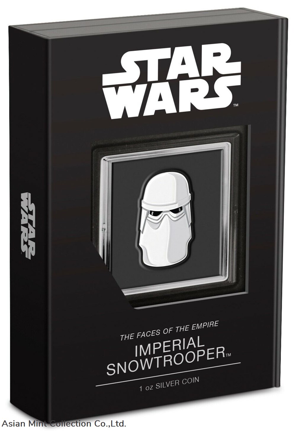 2021- 1 OZ Silver Proof - The Faces of the Empire – Imperial Snowtrooper 4 coins ingots bullion ingot 2021 1 oz silver proof the faces of the empire imperial snowtrooper
