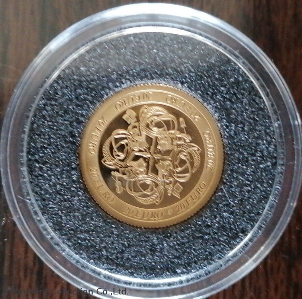 coins euros to 2007 euro coin set celtic culture 20 gold 10 silver