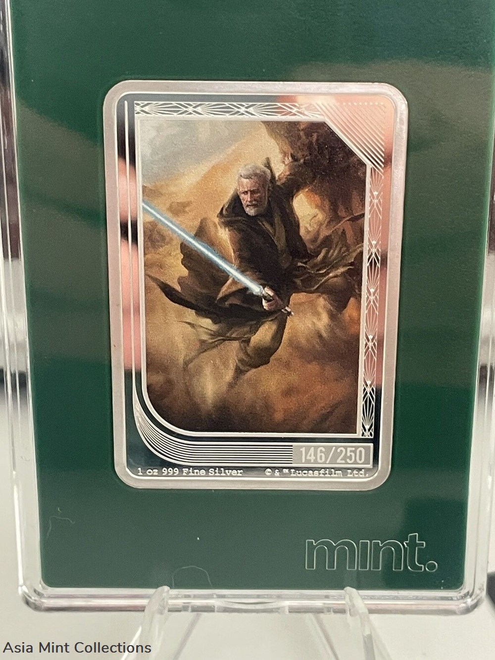 figurines cinema 2023 rare niue star wars mint trading coins limited obi wan kenobi 146 250