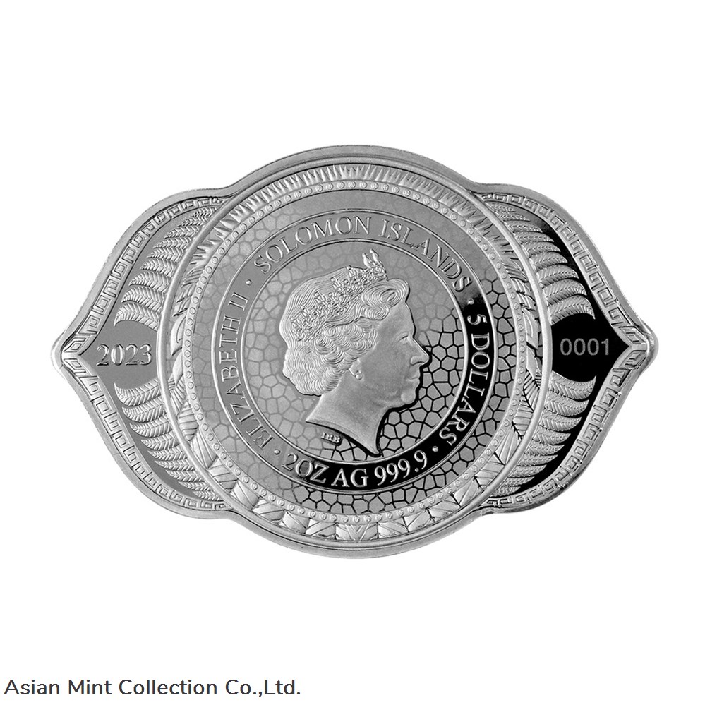 2023 Solomon Islands Eagle of the 6th Chakra 2oz Silver Colorized Coin 3 coins ingots bullion 2023 solomon islands eagle of the 6th chakra 2oz silver colorized coin