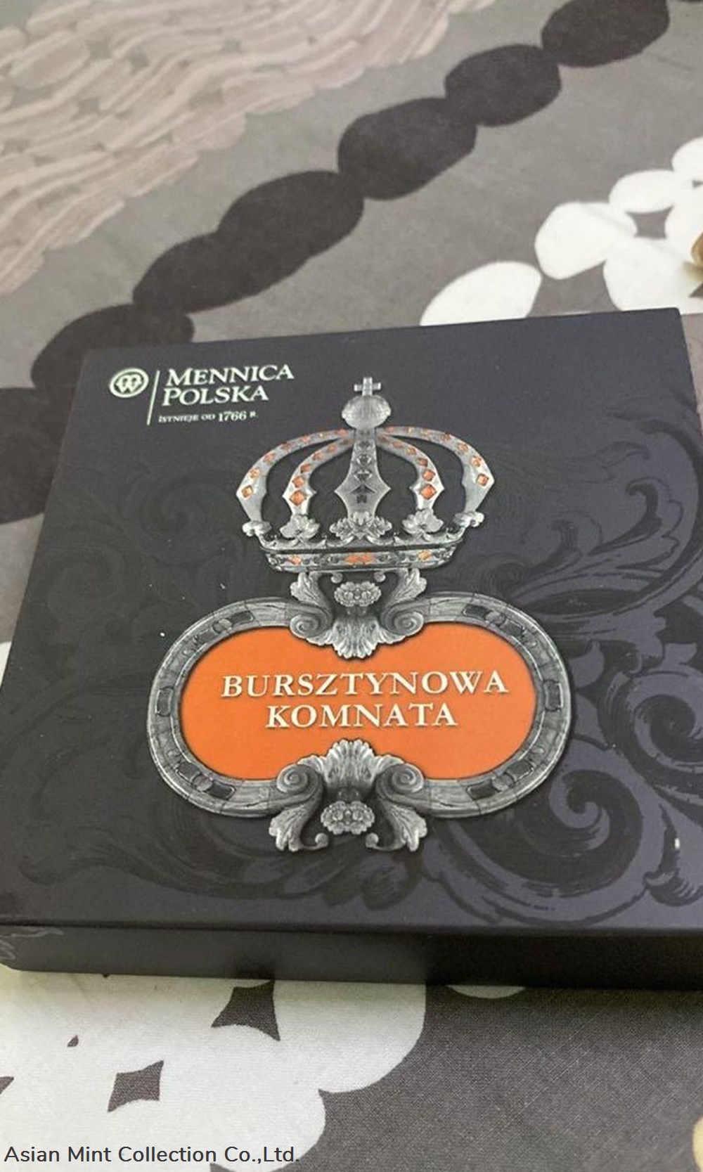 2012 - Amber Room -Mistress Of History 4 coins ingots bullion silver coin 2012 amber room mistress of history