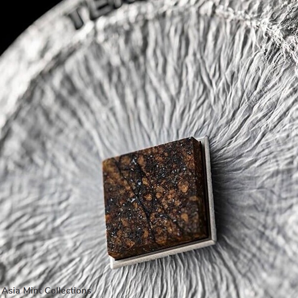 2022 - Tenham Meteorite Geography 50 g Antique finish Silver Coin CFA Cameroon 6 coins ingots bullion 2022 tenham meteorite geography 50 g antique finish silver coin cfa cameroon