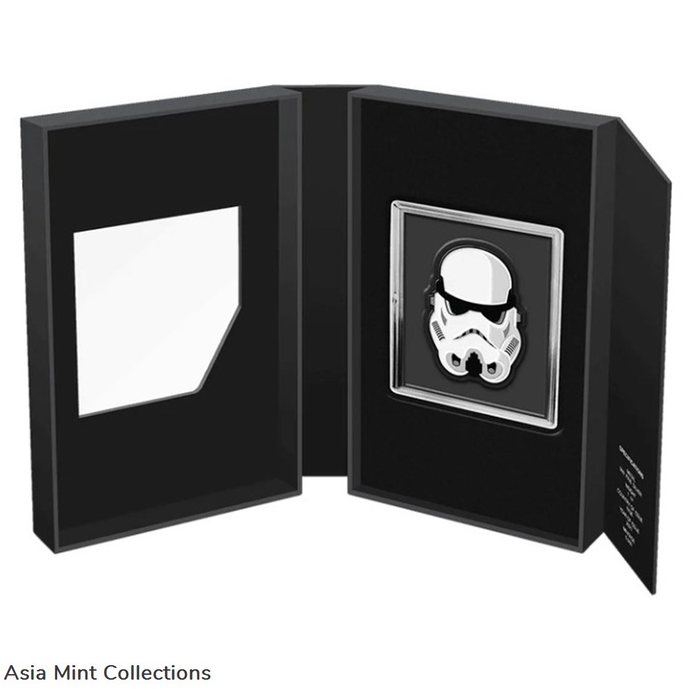2021 1oz Silver Proof Star Wars The Faces of the Empire, Imperial Stormtrooper 5 coins ingots bullion coin 2021 1oz silver proof star wars the faces of the empire imperial stormtrooper