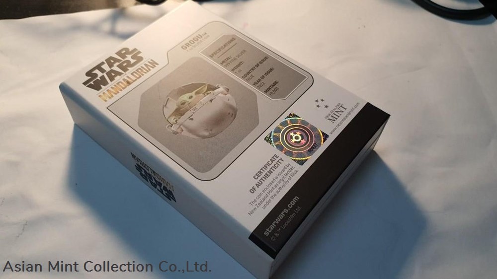 2022 Niue $2 1oz Silver Star Wars Mandalorian Grogu Pod Colorized Proof 3 coins 2022 niue 2 1oz silver star wars mandalorian grogu pod colorized proof