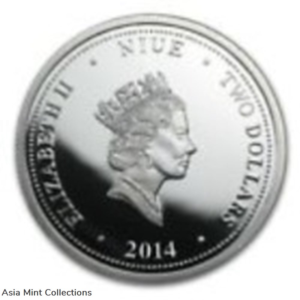 coins 2014 thor 999 proof silver coin metal pin metal cert tin nz mint fiji rare