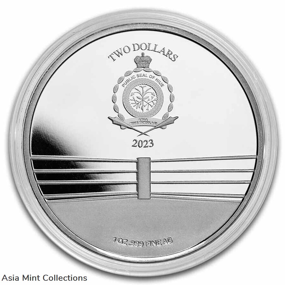 2023 - Muhammad Ali 1 Oz Niue $2 Silver Coin ST/BU 4 coins ingots bullion 2023 muhammad ali 1 oz niue 2 silver coin st bu
