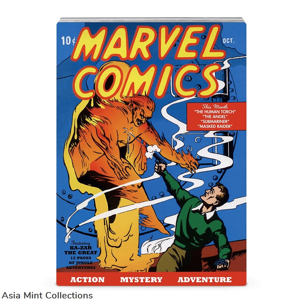 2023 Niue Marvel Comics #1 COMIX 1oz Silver Colorized Proof Coin coins ingots bullion 2023 niue marvel comics 1 comix 1oz silver colorized proof coin